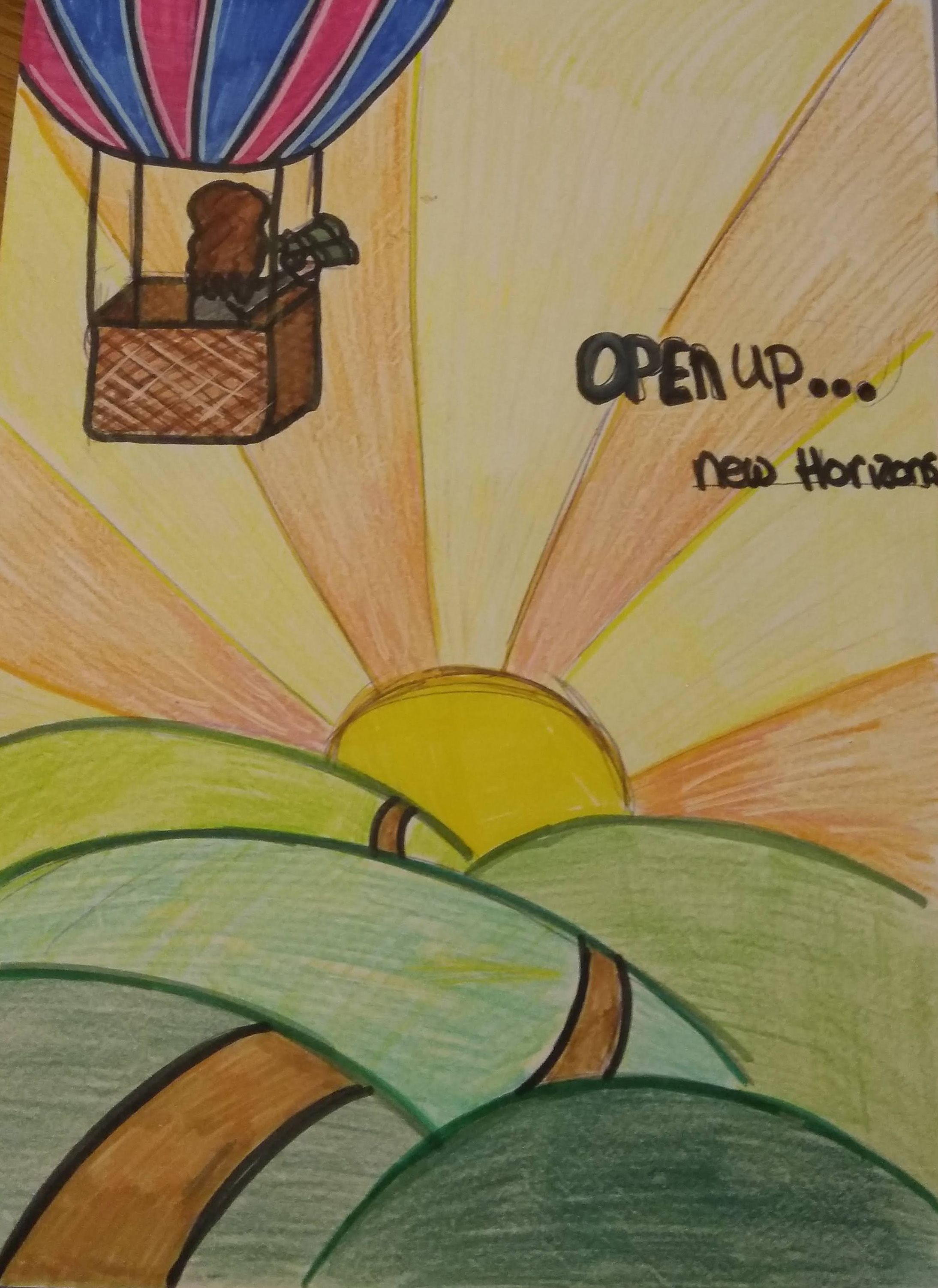 Poster open up