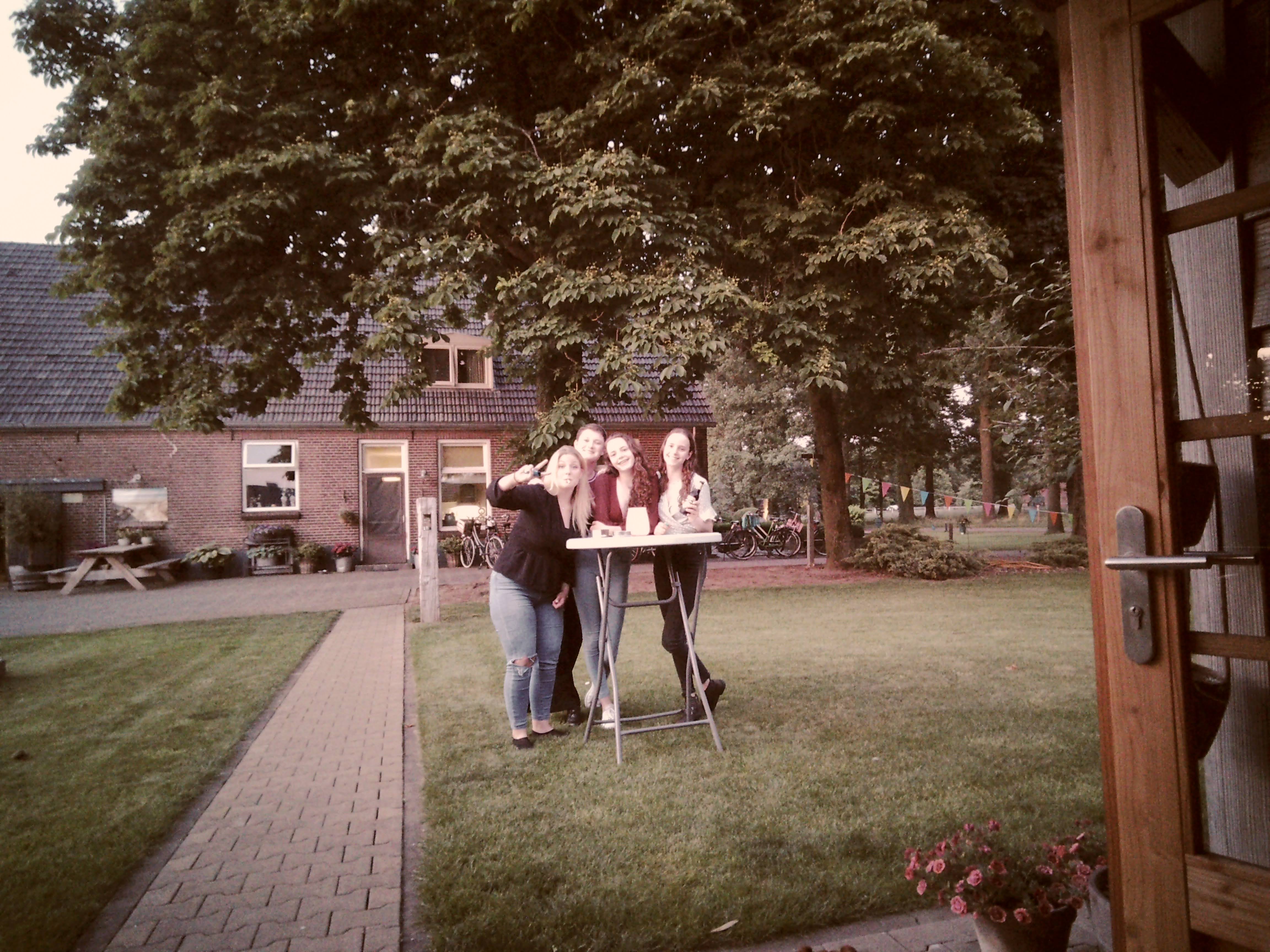 Party with my friends