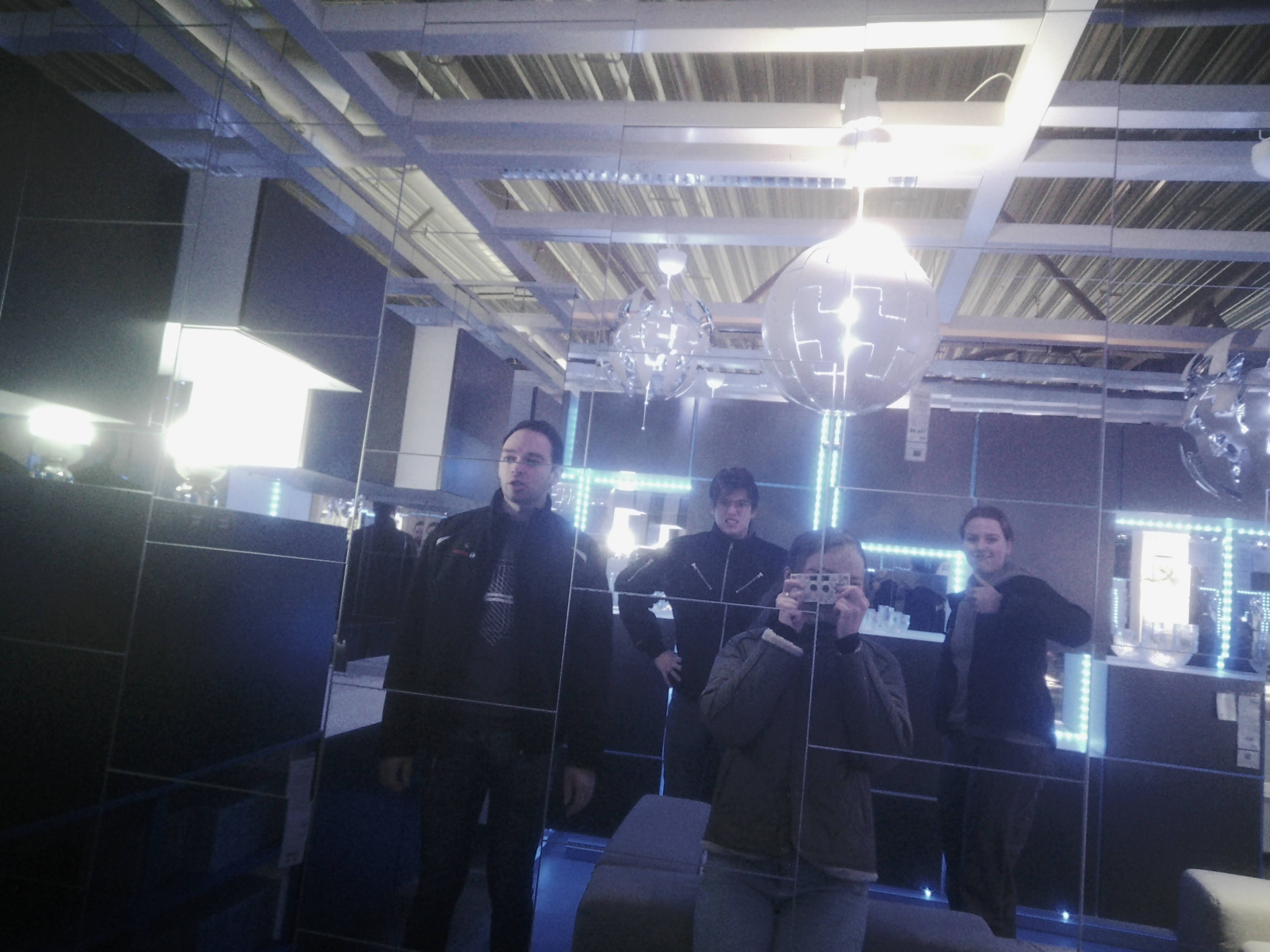 Mirrorselfie at Ikea