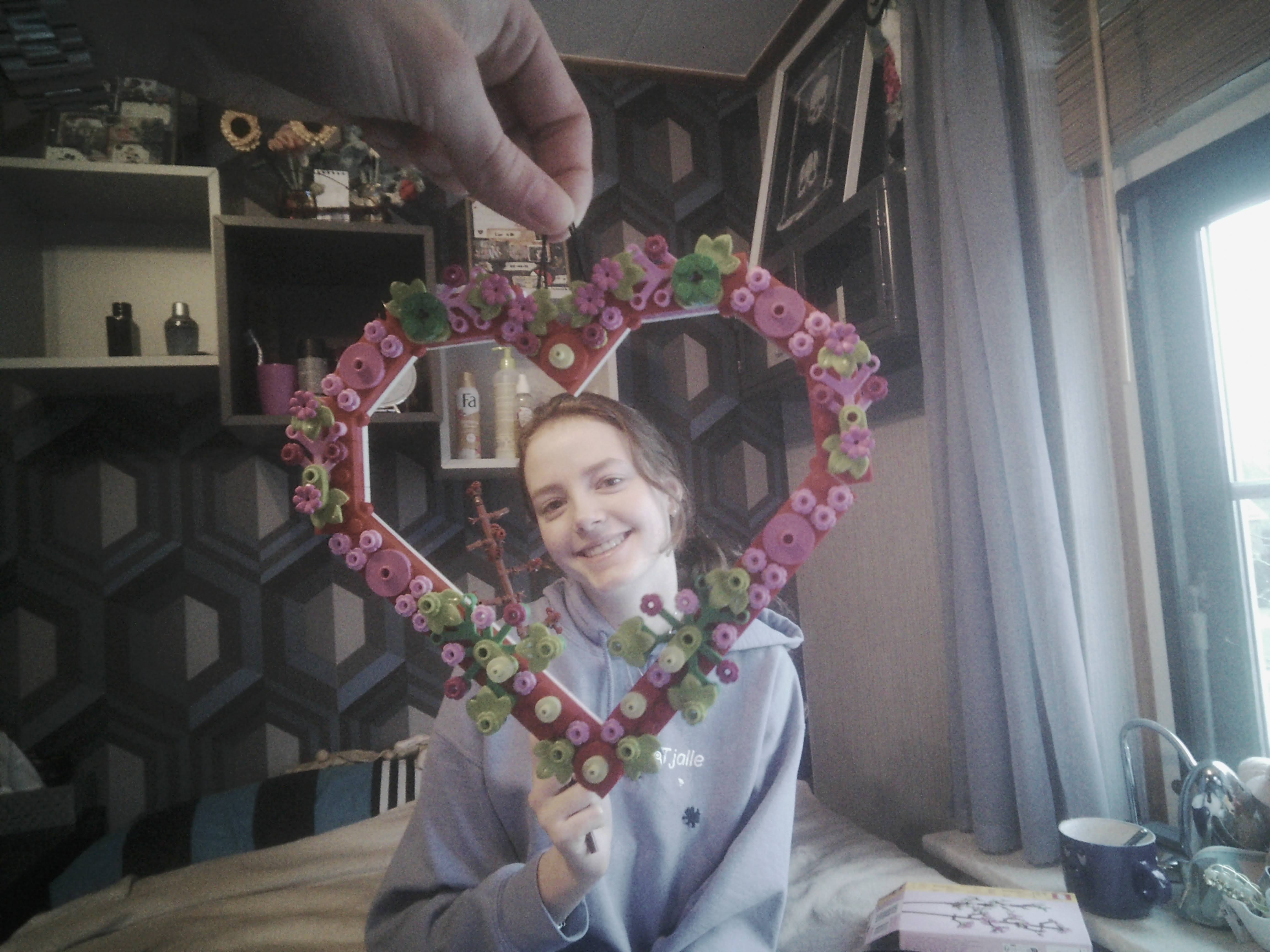 Me inside a Lego heart