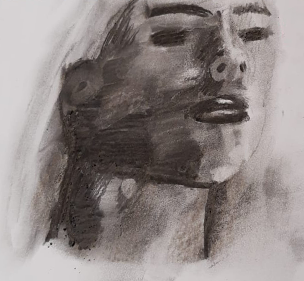 charcoal drawing
