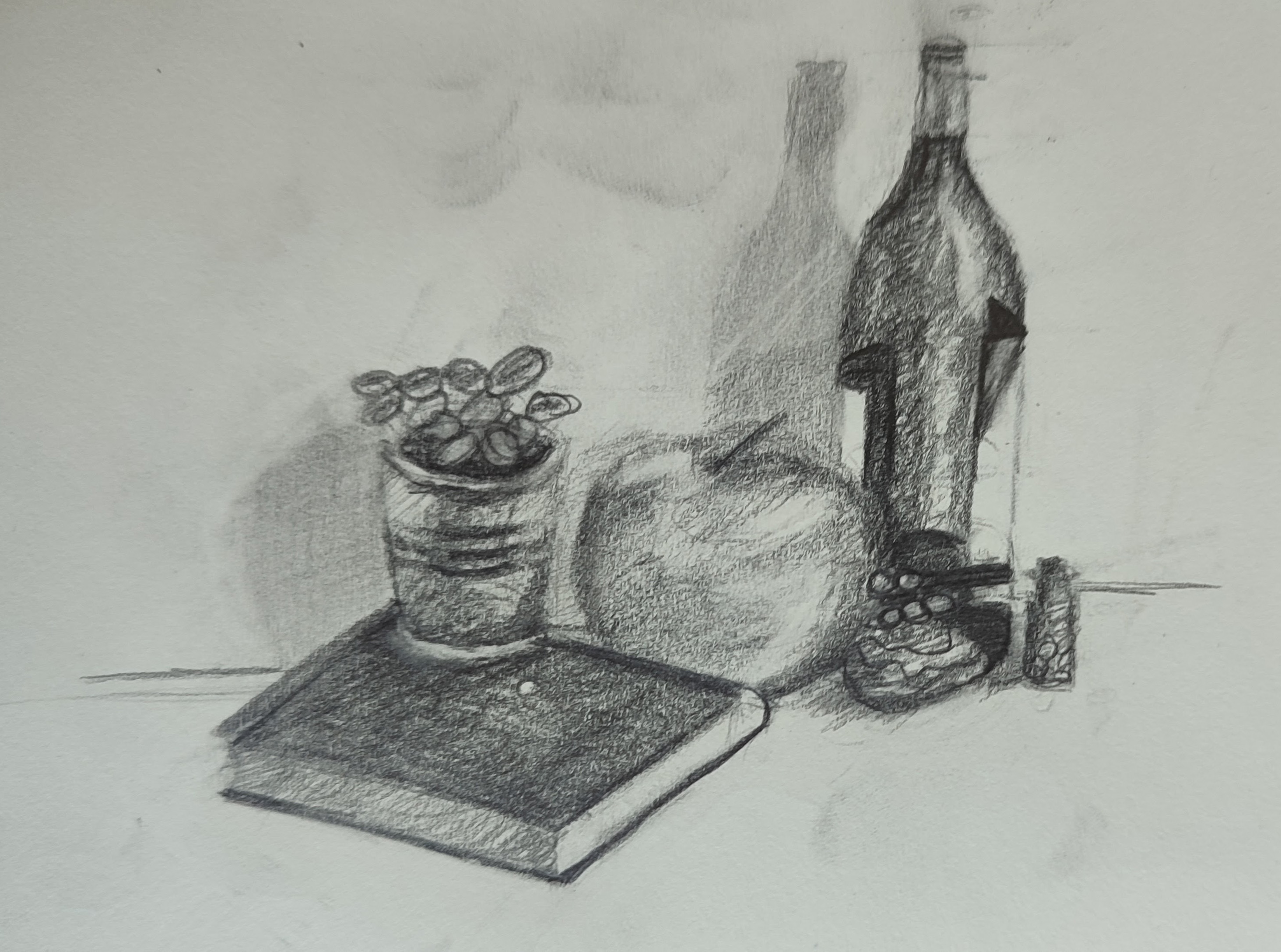 Stilleven schets