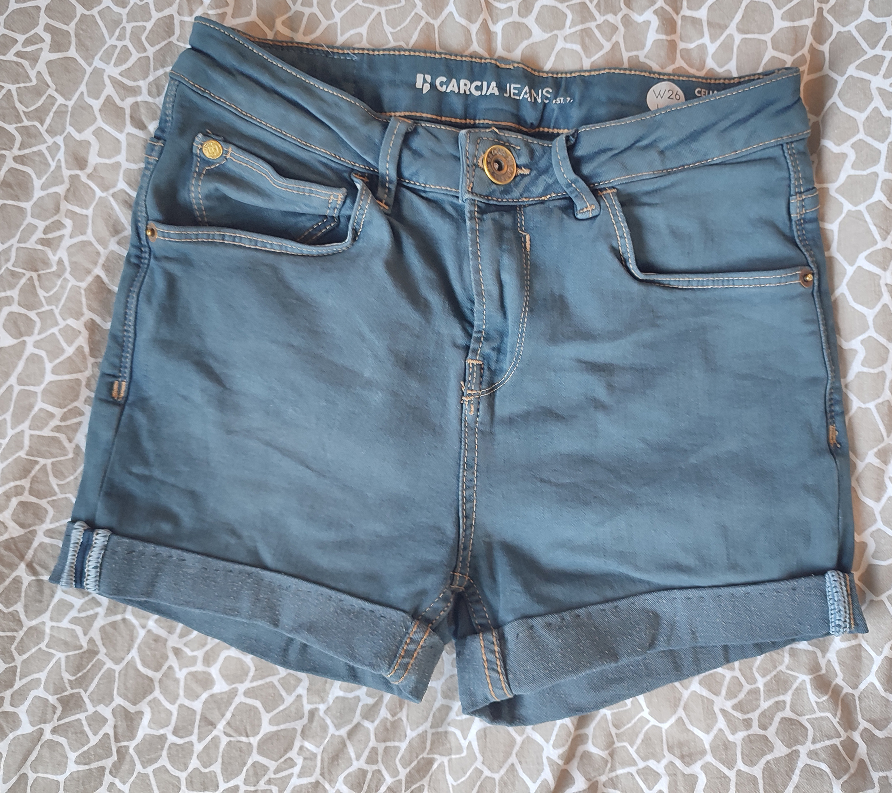 shortened long pants
