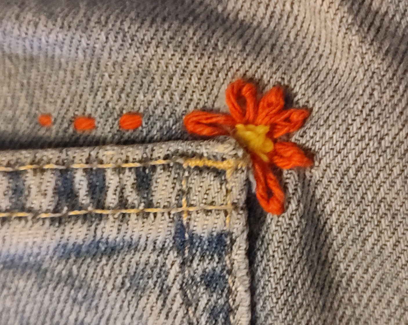 Orange flower